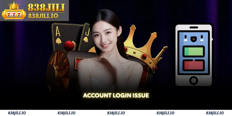 account login issue