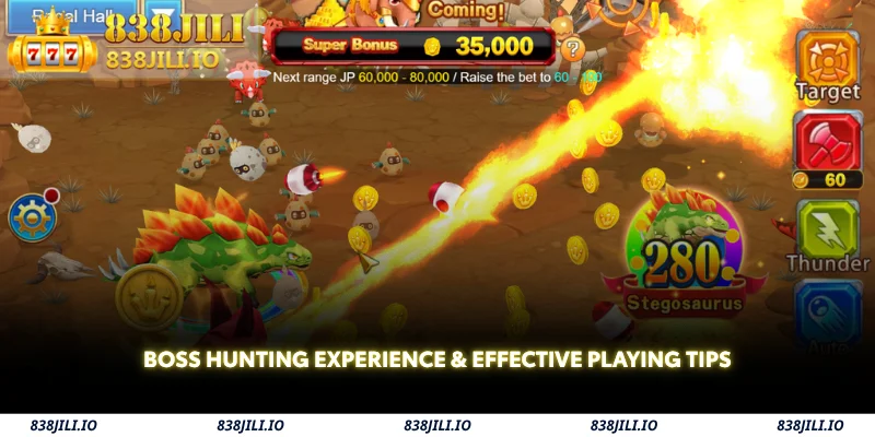 boss hunting experience & effective playing tips
